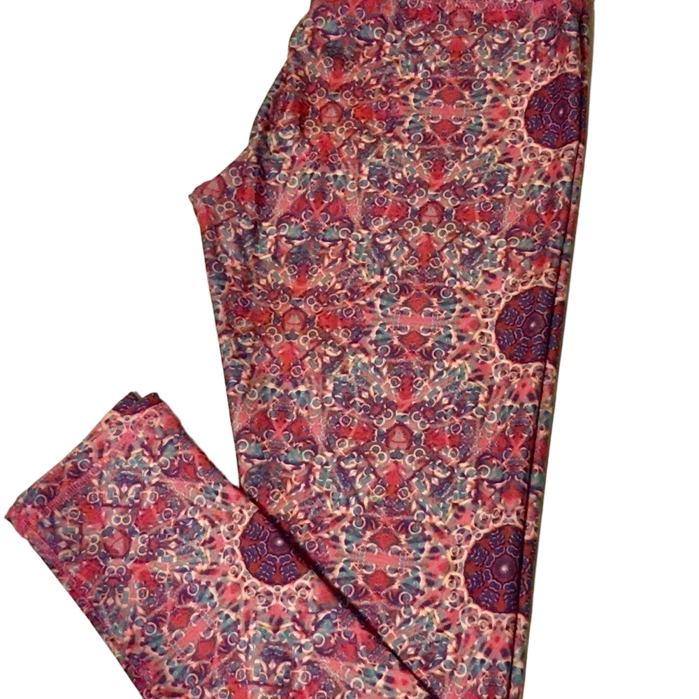 𝅺ymi performance high waist bright pink print legging. Great loungewear.